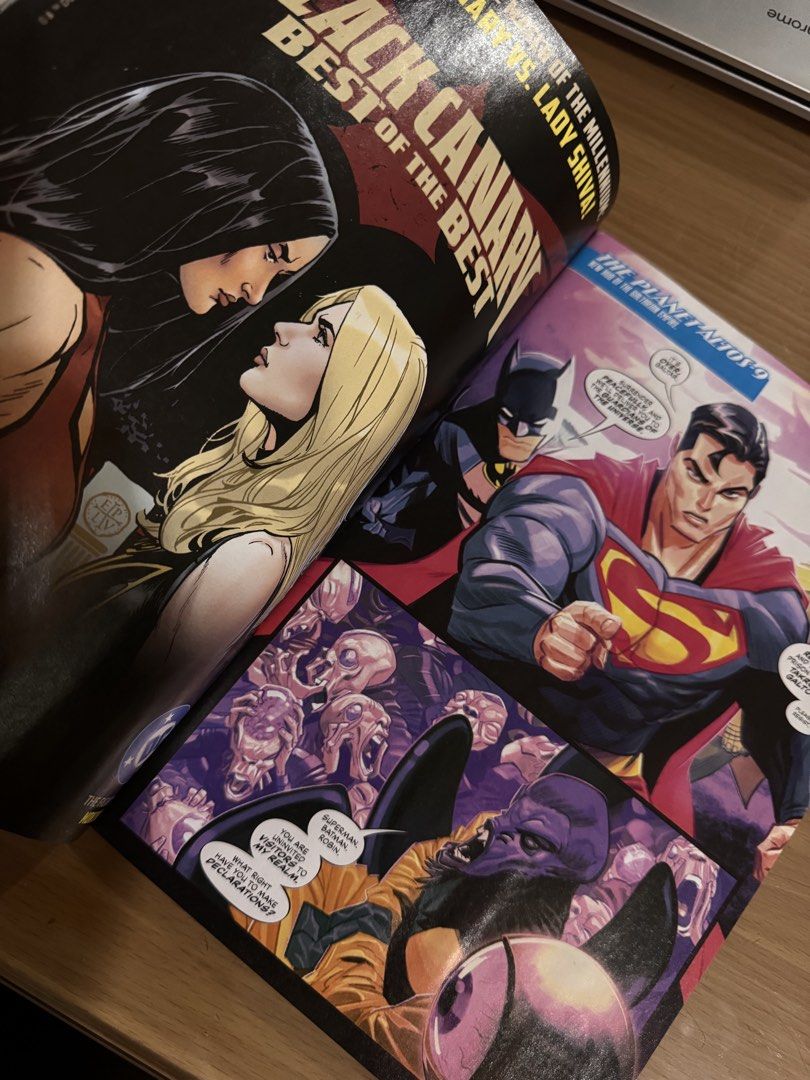 Batman/Superman: World's Finest #34 DC Comic Book (Category: Comics & Manga) located in Pasig City. Submitted by acffashion31 (Listing ID 1468503590, Image 3). Description: - Issue: DC Comics #34 - Creative Team: Written by Mark Waid, Art by Dan Mora - Cover: Standard variant featuring Batman, Superman, Batgirl, and the super-pets - Condition: Clean pages, flat spine, minor shelf wear - Ideal for: Completing your ongoing run or adding to your col