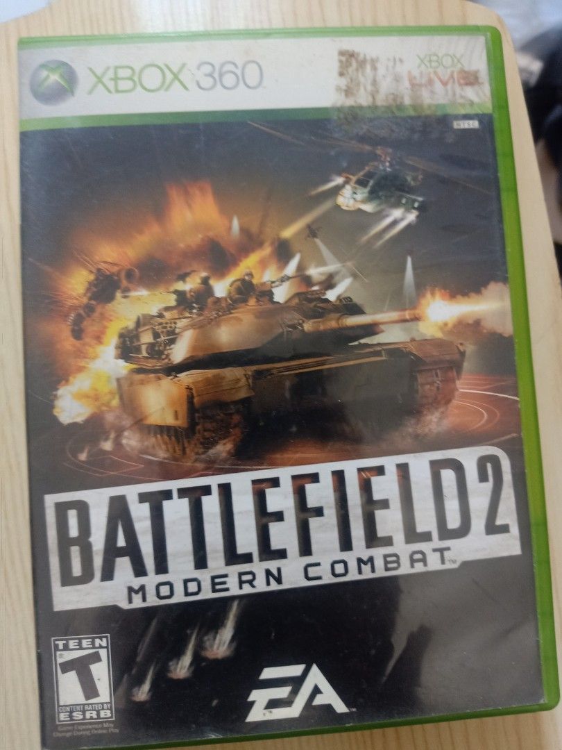 Battle field 2 (Category: Xbox) located in Las Pinas. Submitted by the_recycle_shop (Listing ID 1468548263, Image 1). Description: Original good working condition.