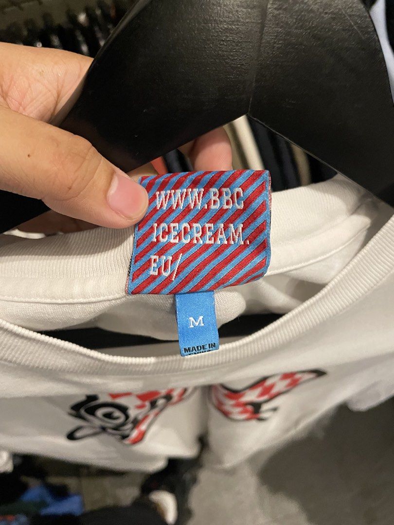 BBC Icecream Running Dog Tee (Category: Tshirts & Polo Shirts ) located in Angeles City. Submitted by wa2si (Listing ID 1468650124, Image 3). Description: Size: Medium Excellent condition No flaws.