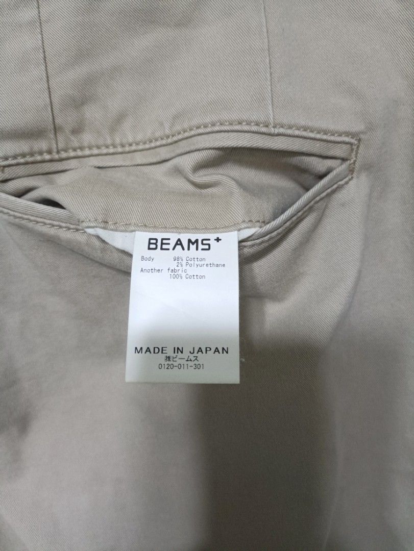 Beams Chino pant (Category: Chinos) located in Muntinlupa City. Submitted by kamiseta01 (Listing ID 1468630391, Image 3). Description: authentic beams Chino pant made in Japan size 34 brand new condition.