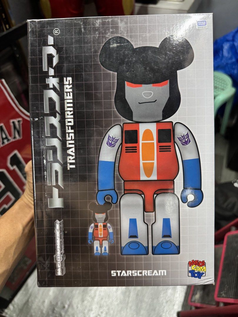 Bearbricks Bumble bee / Starscream (Transformers) (Category: Figurines & Statues) located in Paranaque City. Submitted by icko007 (Listing ID 1468522413, Image 3). Description: Be@rbricks Bumble bee 400% and 100% - ₱5.5k Be@rbricks Starscream 400% and 100% - ₱5.5k Dibs Now Pay Now / No rush shippinh Location Paranaque Payment Gcash/Bpi Shipping Lalamove/Lbc Buyers Risk / Fee ‼️Seller is not responsible for: lost, stolen, or damaged packages..