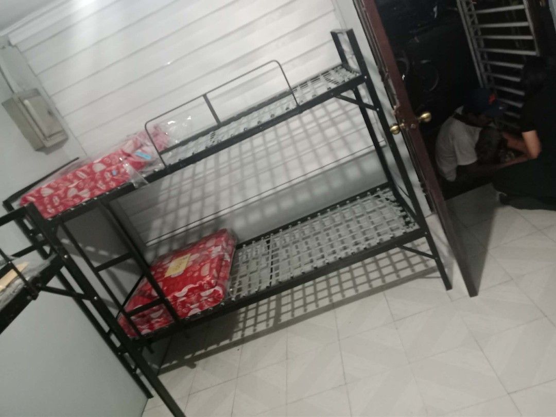 Bed double deck Military spring bed 092******24 (Category: Bed Frames & Mattresses) located in Manila. Submitted by swiftwhale.5a7586 (Listing ID 1468536685, Image 2). Description: DIRECT MESSAGE ME FOR MORE DETAILS ! STARTTING PRICE 750 ORDINARY FOAM MATTRESSES 💻 ACTIVE ON MESSENGER✔️ 📞(09206602624) 📞(09664191550) LEGIT ONLINE SELLER ORDERS NOW DELIVERY LATER ❤️ 📌URATEX FOAM 📌JOLLY FOAM 📌MEGA FOAM 📌 URATEX TRIFOLD MATTRESS 📌STEEL BED 📌D