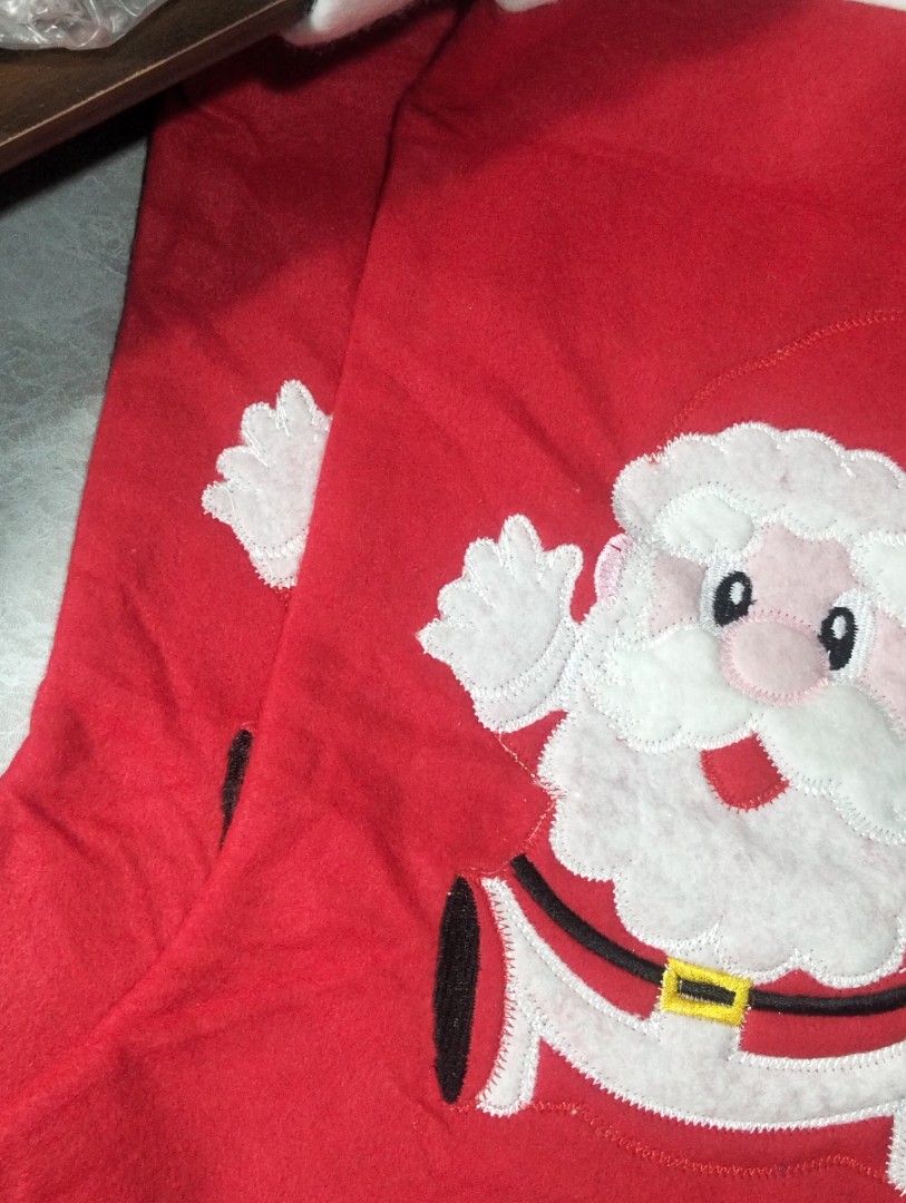 BIG FELT CHRISTMAS STOCKING (Category: Other Home Decor) located in Batangas. Submitted by amerie_store (Listing ID 1468518044, Image 2). Description: ◾WYSIWYG 🫟size: 61x39 cm. 🫟2 pcs. available 🫟₱300 each 🔊Kindly visit & follow my FB page for more updated Toys,Aniks,etc...🤩 🌈👉AMERIE STORE👈🌈 📌Mine Now,Pay after invoice 📌No refund 📌MOP: Gcash 🚛 Shipping sched every Saturday only via Flash Express.