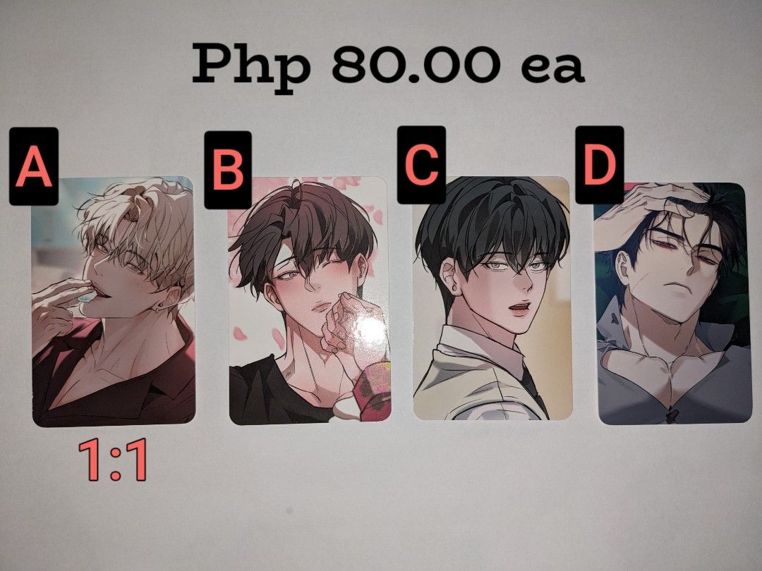 BL Merch Assorted (Category: Raw Singles) located in Naguilian. Submitted by arystinee (Listing ID 1468566242, Image 1). Description: 𝗪𝗧𝗦 / 𝗟𝗙𝗕 𝗣𝗛 ───⋆─꒰ঌ·✤·໒꒱ ─⋆─── BL Photocards ❥ Guiding me Mad °Ian - 1:1 °Suwon ❥ BOTWN (Blossoms of the white night) ° Tei MOP: Gcash/Maya/BDO MOD: J&T ───⋆─꒰ঌ·✤·໒꒱ ─⋆─── 𝗡𝗼𝘁𝗲𝘀: • X impatient & sensitive buyers • Please, no rush shipping .