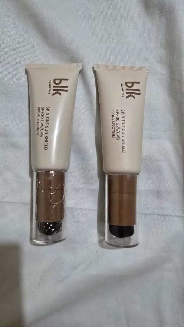 BLK SKIN TINT (OAT) BUNDLE 2 for 600 (Category: Face Care) located in Marikina City. Submitted by concuorebianco (Listing ID 1468504292, Image 1). Description: Decluttering these two skin tints! 1 sealed and unused 1 opened, used once to test the product. Applicator was not used directly on my face. Original SRP: ₱649 each Bundle price: ₱600 for both! Selling as a bundle..
