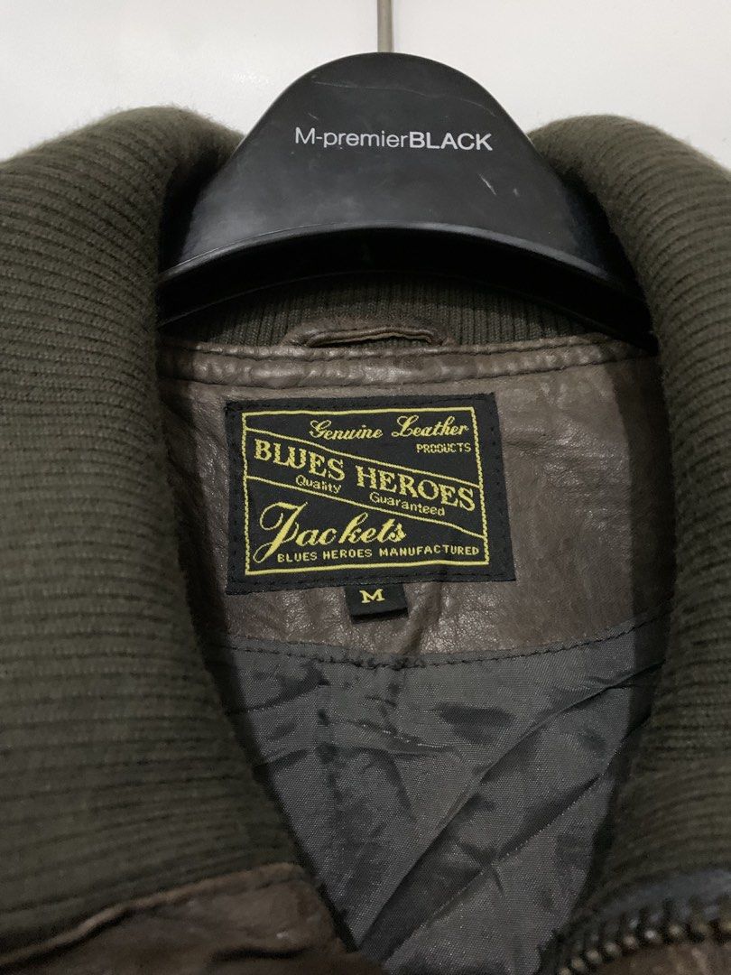 Blue Heroes Brown Bikers Genuine Leather Jacket (Category: Coats, Jackets and Outerwear) located in Bulacan. Submitted by ridersthrift_ph (Listing ID 1468625794, Image 2). Description: Blue Heroes Genuine Leather Jacket Size Medium Exact Dimes - Width 20 inches - Length 27.5 inches - Sleeeves 25 inches - Shoulder 17 inches In Great Condition Check flicks for details 2,680php Free Shipping (payment first basis) Gcash or Bank Payment Bulacan 📍.