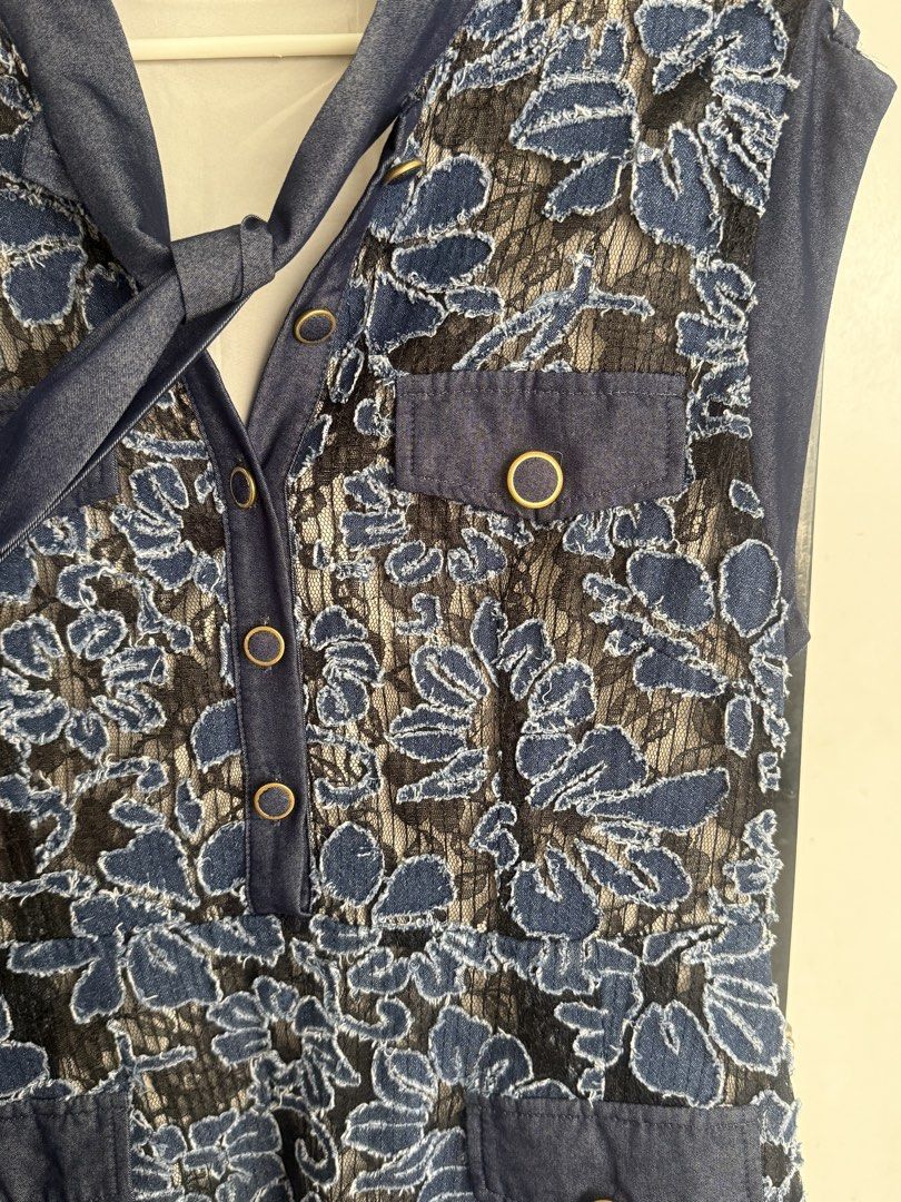 Blue Lace Dress (Category: Dresses) located in Butuan. Submitted by nmbpreloved (Listing ID 1468671595, Image 3). Description: STILL NEGOTIABLE‼️‼️‼️ Brand: Anewsta (SHEIN) Size: L Color: Blue For more specific details and sample (when worn) please check the last 3 photos. • used twice but still in good condition • bought this for 2.8k, selling it for 1,000 with free shipping ( still negotiable) Price: 1,000 Payment method: Gcash Courier: J&T Exp