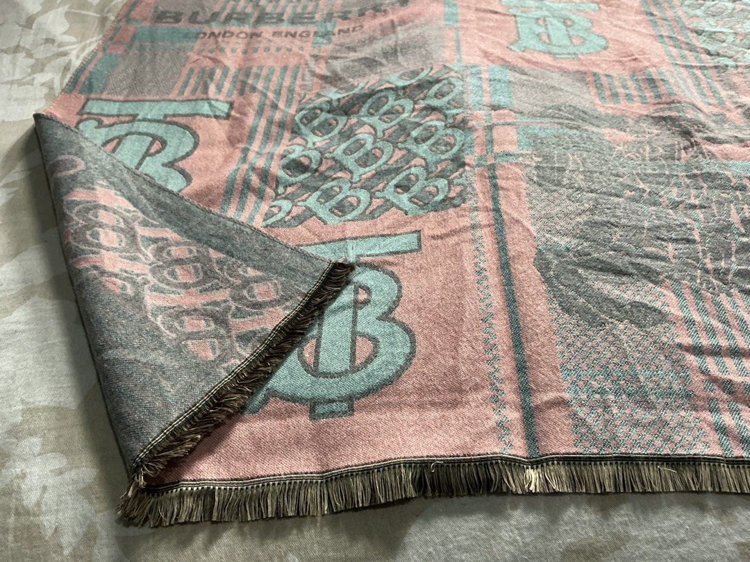 Blueberry scarf (Category: Coats, Jackets and Outerwear) located in Angeles City. Submitted by goodbuysathome (Listing ID 1468526696, Image 3). Description: Blueberry large scarf no tag Soft wool from Korea Add Sf 55 Gcash payment Lp posted.