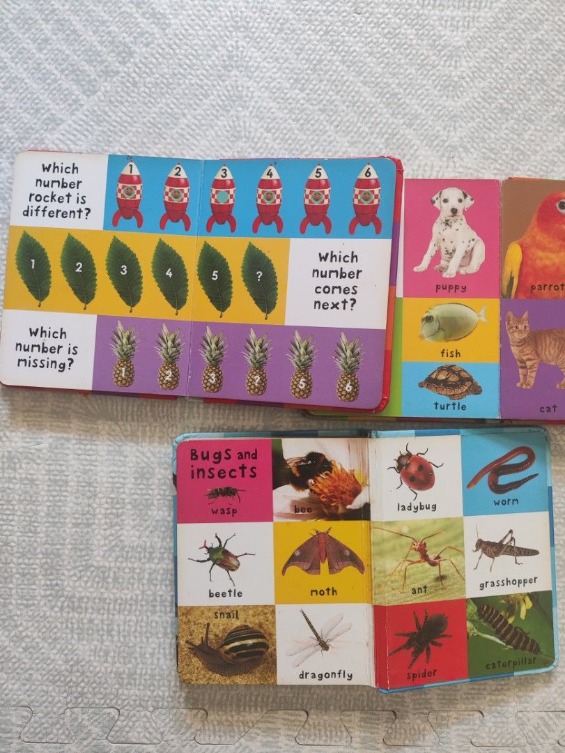 Boardbooks Bundle Priddy (Category: Children's Books) located in Taguig. Submitted by cleanupmomma (Listing ID 1468555081, Image 2). Description: Please take time to read ❤️ Sold as set Intact pa yung pages nya, worn out spine and foxing see photos for details pls wyiwyg.