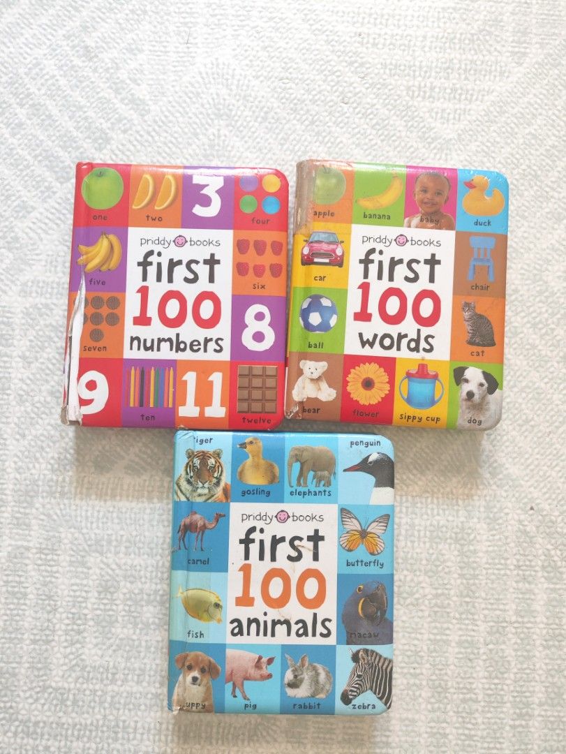 Boardbooks Bundle Priddy (Category: Children's Books) located in Taguig. Submitted by cleanupmomma (Listing ID 1468555081, Image 1). Description: Please take time to read ❤️ Sold as set Intact pa yung pages nya, worn out spine and foxing see photos for details pls wyiwyg.