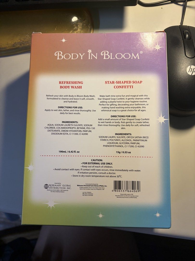 Body in Bloom Gift Set (Category: Bath) located in Makati City. Submitted by parvati (Listing ID 1468614163, Image 2). Description: .