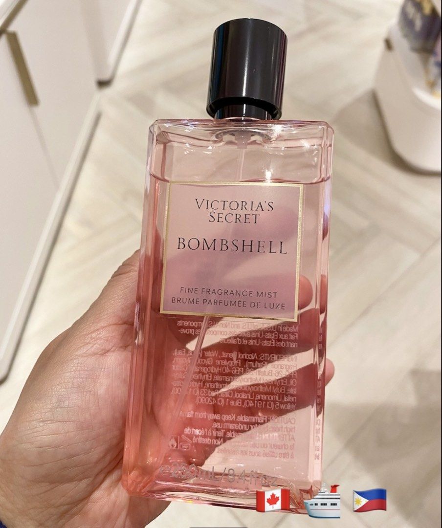Bombshell Fragrance mist (Category: Fragrance & Deodorants) located in Balungao. Submitted by kateee21 (Listing ID 1468652260, Image 1). Description: 📌📌📌 Available PINAS 🇵🇭 ON HAND 🛳 Shipped from Canada 🇨🇦 to Philippines 🇵🇭 via sea cargo 📦; Local Shipping fee c/o buyer ✅ 💯 Original/ Authentic Victoria's Secret Canada 🇨🇦 store bought.