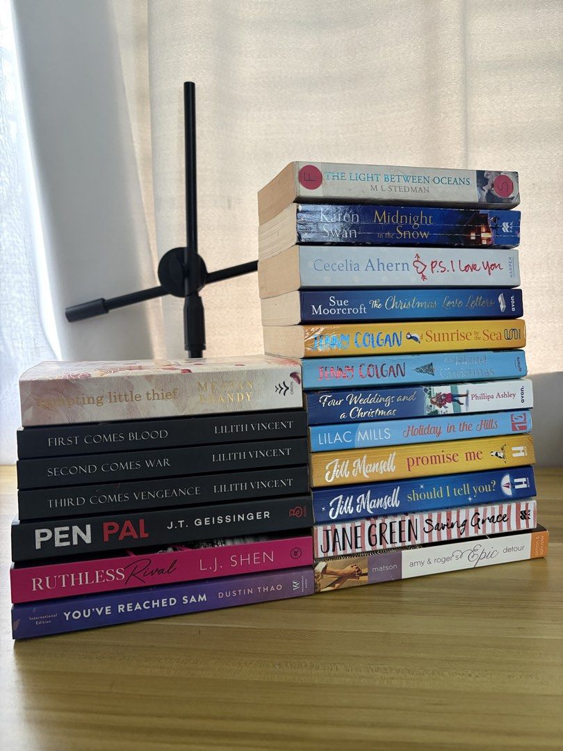 BOOK BUNDLE SALE (Category: Storybooks) located in San Jose. Submitted by cairoscute (Listing ID 1468533314, Image 1). Description: FOR TAKE ALL ONLY! 50:50 sf thru jnt. Brandnew unsealed: you’ve reached sam tempting little thief ruthless rivals message me for other details ☺️ #bookbundles#darkromance#romancebooks#classicbooks#cutecovers.