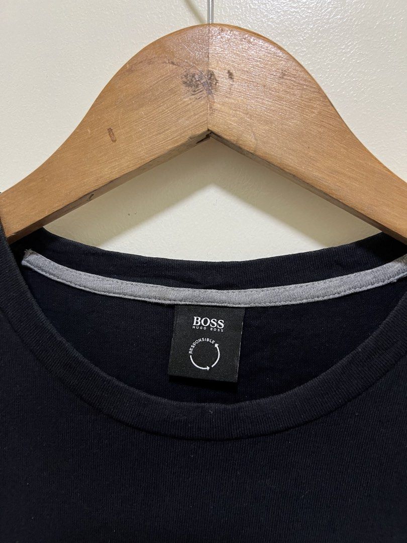 Boss Black Shirt (Category: Tshirts & Polo Shirts ) located in Manila. Submitted by thriftpoint99 (Listing ID 1468622506, Image 2). Description: 20.5x28 No issue Excellent condition.