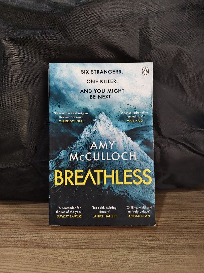 Breathless by Amy McCulloh (Category: Storybooks) located in Pasig City. Submitted by bookukayclub (Listing ID 1468654963, Image 1). Description: Details: ⤷ All books are AUTHENTIC. ⤷ 𝗠𝗢𝗣: GCsh / Mya / Mribnk ⤷ 𝗠𝗢𝗗: SCO / Lmove / J&T ⤷ Shipping fees are shouldered by the buyer. ⤷ ₱5 packing fee ⚲ Pasig City, Metro Manila.