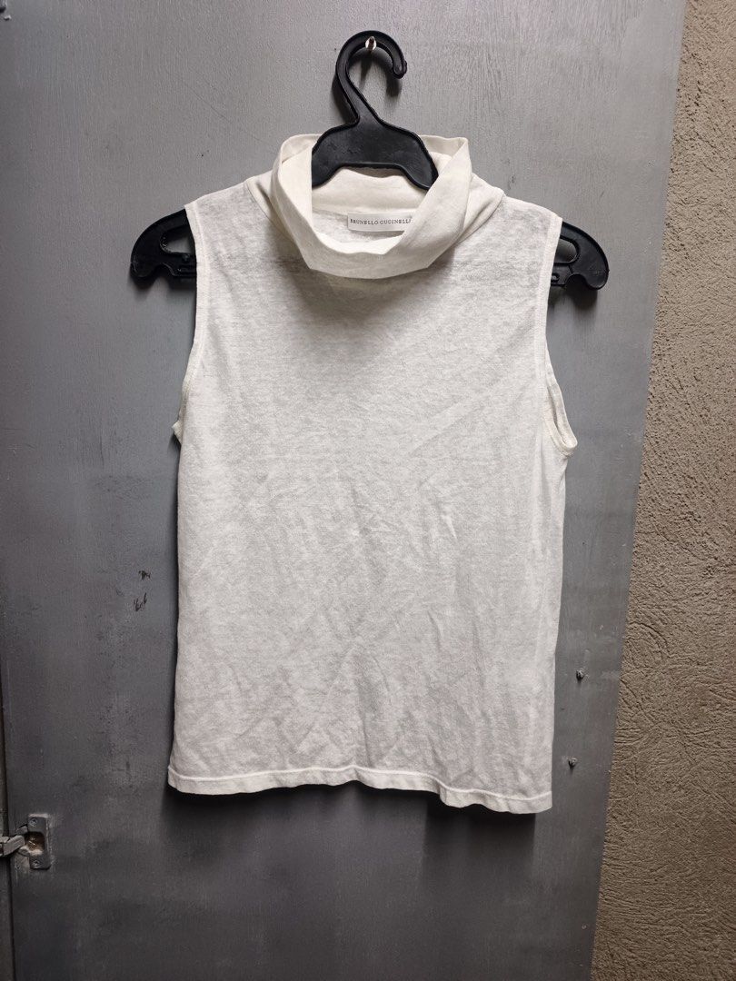 BRUNELLO CUCINELLI (Category: Sleeveless) located in Dasmarinas. Submitted by jessputrages (Listing ID 1468614180, Image 1). Description: For sale Brunello Cucinelli Excellent condition No issue 1500plus shipping fee Pm for more details.