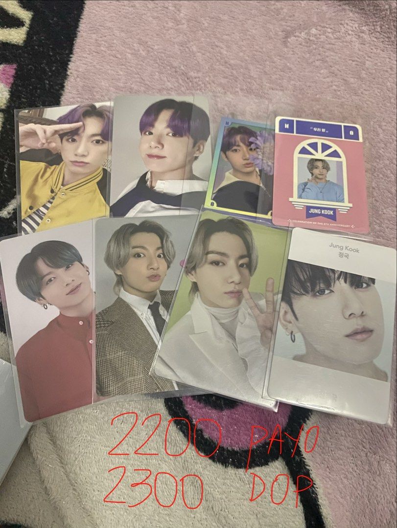 BTS Jungkook Deco Kit Ube koo (Category: K-Wave Merchandise) located in Balanga. Submitted by thvbear (Listing ID 1468690162, Image 1). Description: 2200 set.