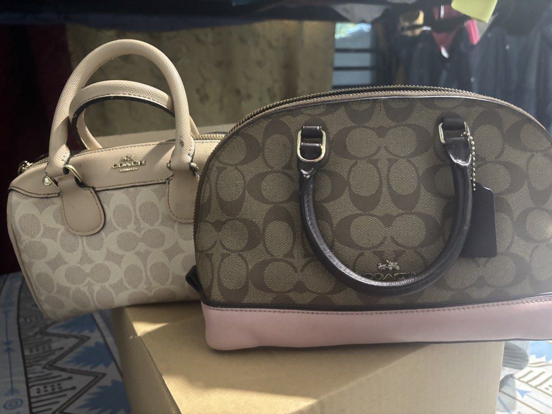 Bundle coach with free coach guitar strap (Category: Cross-body Bags) located in Mabalacat. Submitted by charmsbyme (Listing ID 1468676448, Image 1). Description: used but not abused selling for a very low price with freebie .