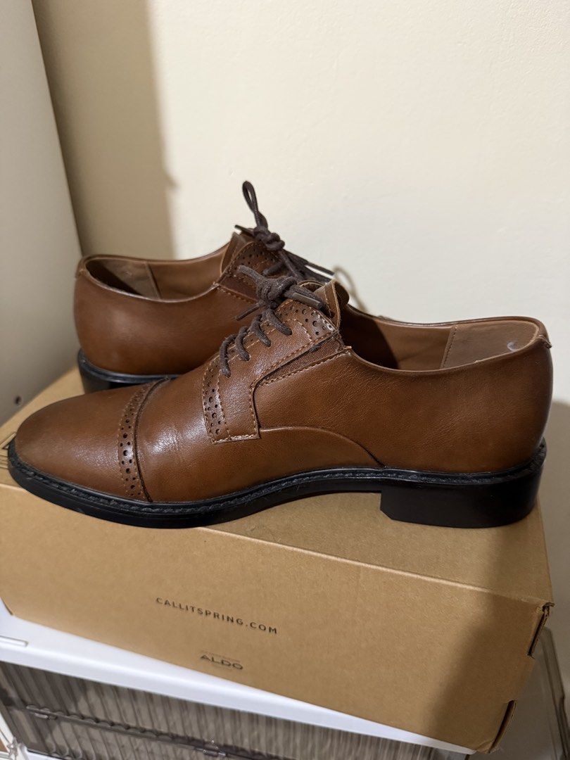 Call It Spring Demorris Derby Shoes (Category: Dress Shoes) located in Imus. Submitted by geekattic (Listing ID 1468595408, Image 2). Description: Used once only Bought from Zalora last August Size: US 8 / UK 7 MOP: GCash, BPI, BDO Shipping c/o buyer.