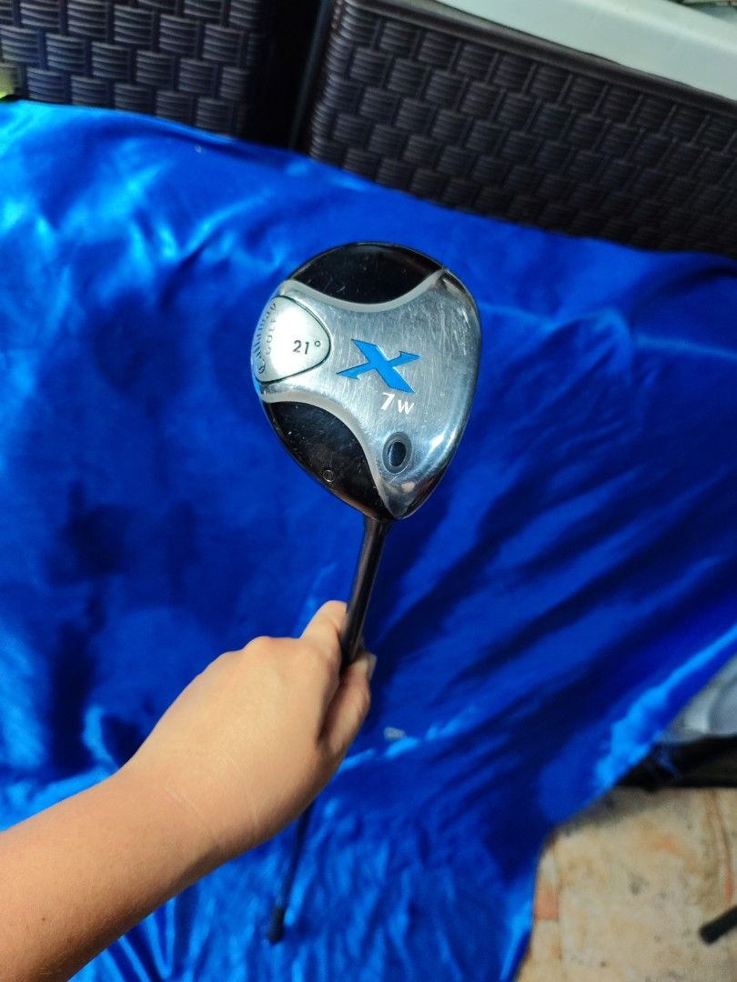 Callaway X 7wood (Category: Golf) located in Manila. Submitted by meiyeon2 (Listing ID 1468710610, Image 1). Description: right handed club graphite shaft JV X SERIES SR flex 60G.