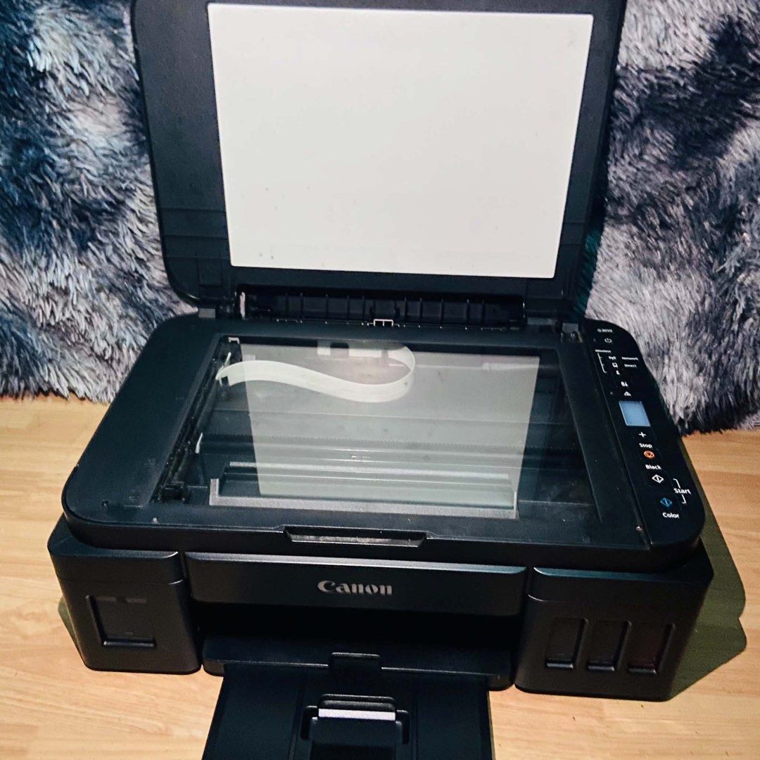 CANON G3010 3in1 Wireless Printer (Category: Printers, Scanners & Copiers) located in Quezon City. Submitted by yzamae (Listing ID 1468711067, Image 3). Description: CANON G3010 3in1 Wireless Printer 🏷️ 3,800 Php ✅ Print (Short, A4 & Long) ✅ Photocopy (Short & A4) ✅ Scan (Short & A4) ✅ Borderless Printing up to A4 ✅ Wi-Fi / Wireless Printing ✅ Refillable Ink Tank System ✅ Continuous Ink ✅ Complete Nozzle Inclusions: ✅ Power cord ✅ USB cord ✅ May