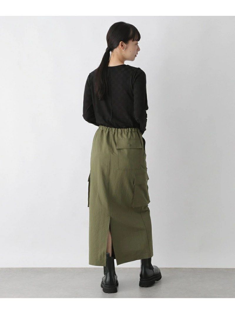 Cargo Skirt (Long) (Category: Skirts) located in Manila. Submitted by love.lyxph (Listing ID 1468589763, Image 2). Description: LOWRYS FARM Military Side Pocket Skirt Best fit small to semi medium Used once.