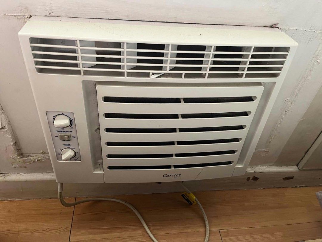 Carrier Window Type (Category: Engine and Aircon Parts and Accessories) located in Manila. Submitted by ezrapaeste (Listing ID 1468598941, Image 2). Description: Move out sale Carrier Optima Green 0.75 HP Cooling capacity: 1.99 kW (approximately 6,800 BTU/h) Power input: 585 W Rated power: 730 W Voltage: 230 V Frequency: 60 Hz Phase: Single-phase Refrigerant: R410A Refrigerant charge: 430 g Current: 2.6 A operating; 3.2 A rated NEGOTIABLE.