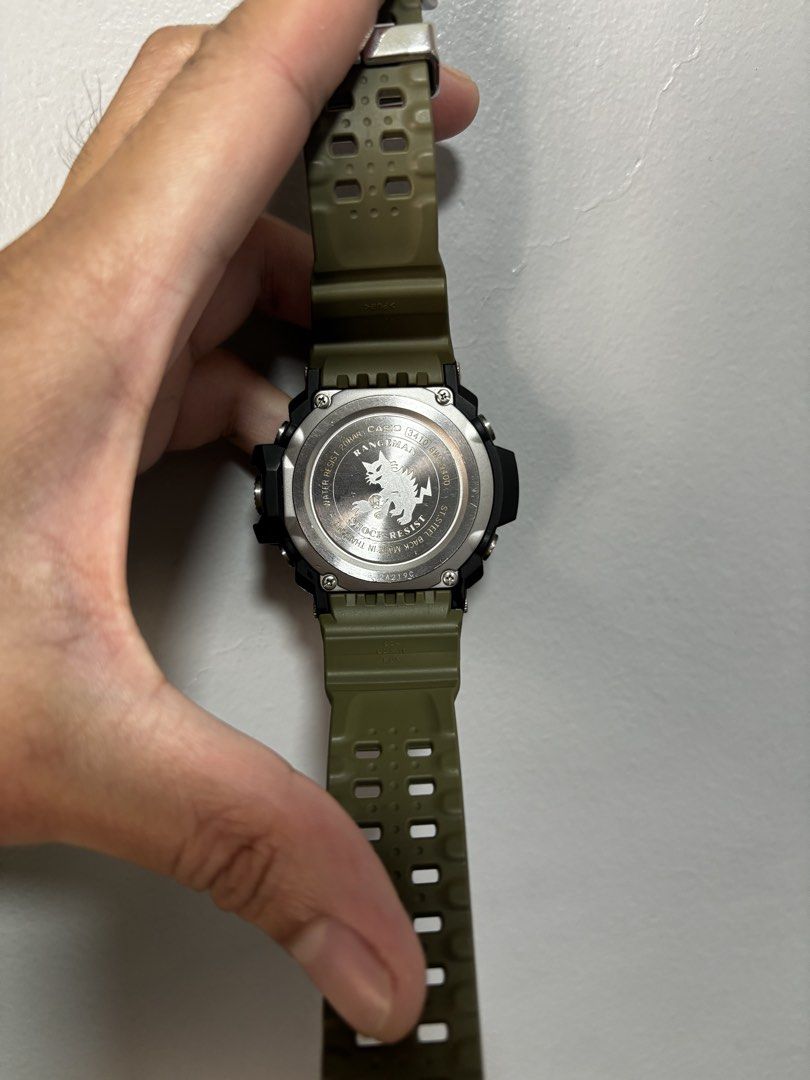 Casio G-Shock Rangeman GW-9400 Triple Sensor Watch (Category: Men's Watches) located in Bacoor. Submitted by diduy (Listing ID 1468616583, Image 2). Description: - Model: Casio G-Shock Rangeman GW9400 - Brand new strap and bezel - Can pass as brandnew - Glass condition 9/10, minimal water marks - Condition: Fully functional, battery level high indicator on screen - Power: Tough Solar power with Multi-Band 6 atomic timekeeping - Sensors: Built-in 