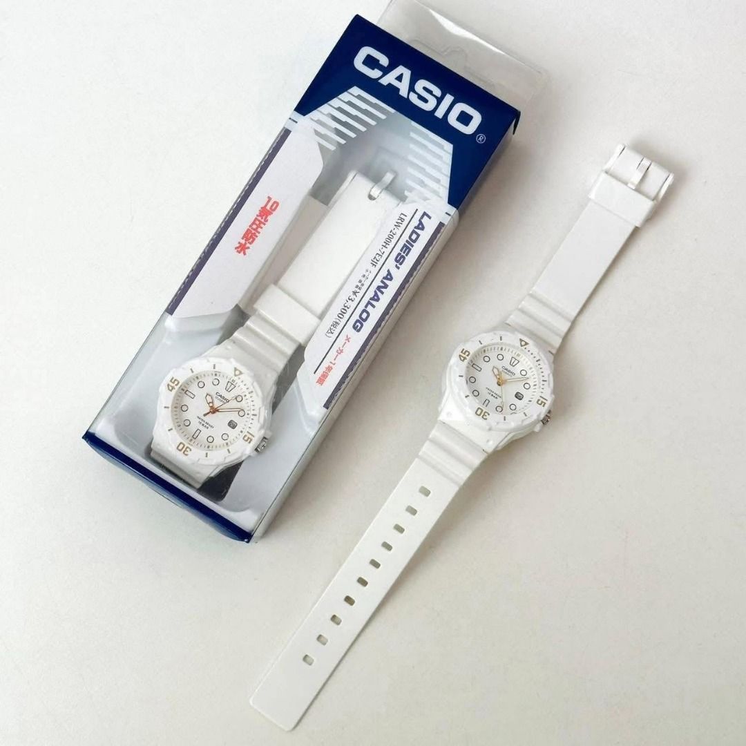 Casio Watch LRW-200H-7E2V (Category: Women's Watches) located in Quezon City. Submitted by jiya.tokio (Listing ID 1468563318, Image 1). Description: Sale 50% Off 🇯🇵 Casio Watch LRW-200H-7E2V ₱1090 ‼ (Original Price: ₱2,320) • 100-meter water resistance • Rotary bezel • Date display at 3 o’clock • Diver-look in a pop design 50% DP Nov ETA 📍Tandang Sora, Quezon City.