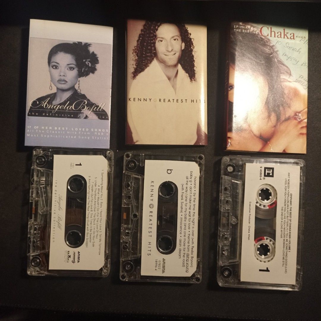 Cassette Tape Vintage (Category: CDs & DVDs) located in Las Pinas. Submitted by kanzakiro (Listing ID 1468651986, Image 2). Description: Take all 1k, 150 each - Tested, some have slight mold - Cases are not graded and may have cracks, scratches, or signs of aging No to COD / COP No reservation and first to pay basis. Loc: Las Piñas City, Metro Manila MOD: Grab / Lalamove / LBC and J&T MOP: GCash or MariBank Bank Transfer.