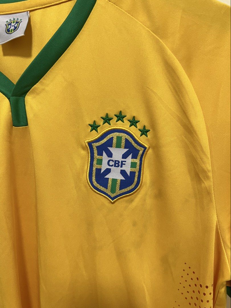 CBF Brazil Colorway Jersey (Category: Tshirts & Polo Shirts ) located in Manila. Submitted by thriftpoint99 (Listing ID 1468690926, Image 3). Description: 22x29 Issue stain on last photo Good condition.