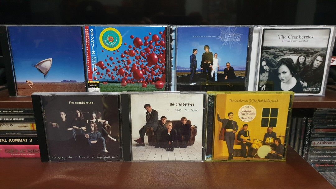 CD THE CRANBERRIES alternative rock (Category: CDs & DVDs) located in Makati City. Submitted by KaTiToYs (Listing ID 1468708751, Image 1). Description: The Cranberries 1993 Everybody Elese Is Doing It, So Why Can't We? 🇺🇸 1994 No Need To Argue 🇺🇸 1996 To The Faithful Departed 🇺🇸 1998 Bury The Hatchet 🇺🇸 2001 Wake Up And Smell The Coffee🇯🇵 2002 Stars 🇪🇺 2012 Dreams: The Collection 🇪🇺.