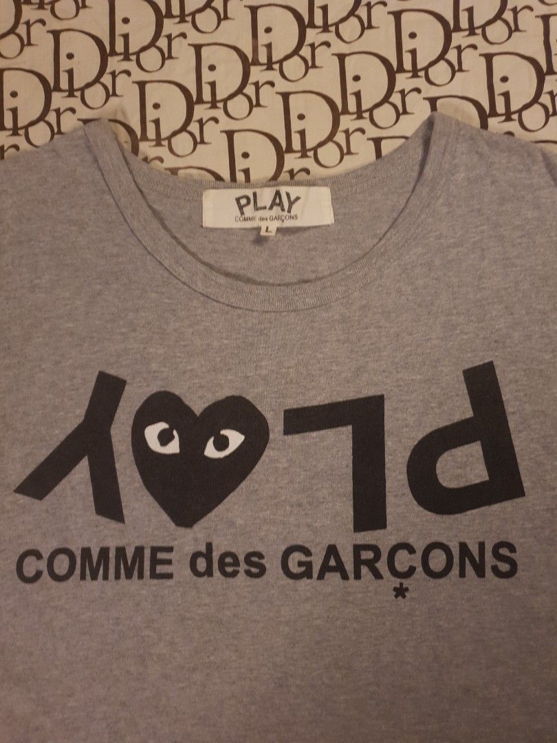 CDG PLAY Comme des Garcons (Category: Shirts) located in San Fernando. Submitted by retro.district. (Listing ID 1468712021, Image 2). Description: - Cdg play Comme des garcons - Size: Large - Condition: Excellent - No issue - Color Rate: 9.5/10.