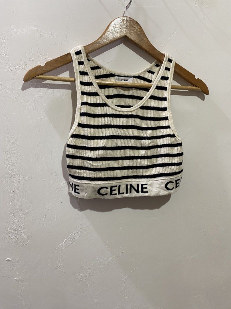 Celine (Category: Others Tops) located in Bacolod City. Submitted by all.around_929 (Listing ID 1468611985, Image 3). Description: 📌Celine Tank top 📌Complete tags 📌Colorate:9.7/10 📌Asnew Condition 📌Issue: None 📌Price📩 ✅CLICK EACH PHOTO FOR DETAILS 📌Color may vary due to lighting 📌 No rush shipping PAYMENT FIRST POLICY 💸 ➡️ Mode of payment: Gcash.