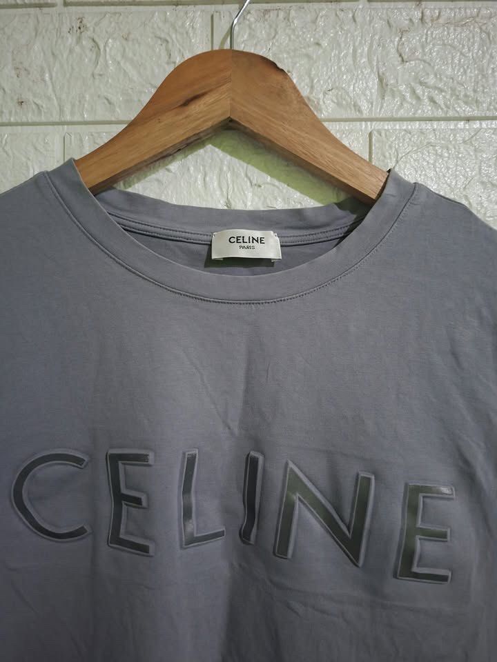 Celine Tops (Category: Shirts) located in Bulacan. Submitted by bleue.finds (Listing ID 1468581157, Image 2). Description: Celine Tops - size small - 24 length - 19.5 width - as new - no issue - good condition .