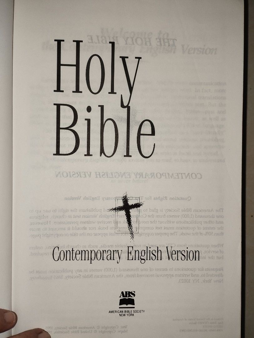 CEV Bible Hardbound Blue (Category: Religion Books) located in Orani. Submitted by shop4bibles (Listing ID 1468513988, Image 2). Description: .