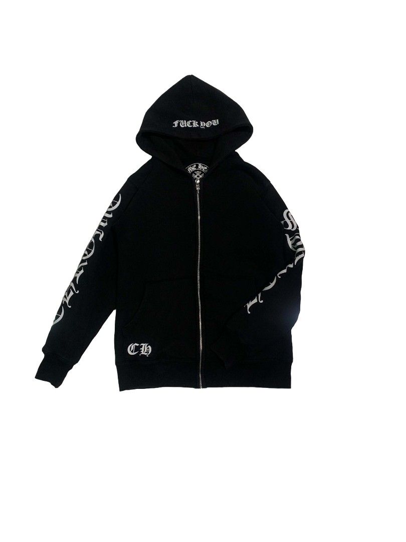 CH Thermal Hoodie w Sleeve Script (Category: Hoodies) located in Dipolog. Submitted by ethrifttt (Listing ID 1468679151, Image 2). Description: CH Thermal Hoodie w Sleeve Script 18.5 x 24.5 excellent condition, missing lace.
