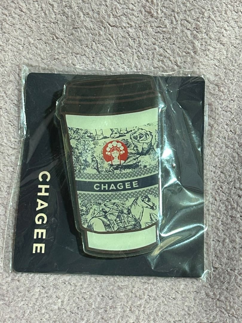CHAGEE Build Your Store Sticker Set and Magnet (Category: Art & Prints) located in Las Pinas. Submitted by whatzupriley (Listing ID 1468550157, Image 1). Description: - Official Chagee merchandise bundle - Includes 'Build Your Chagee Store' sticker set and a cellphone pop socket - Brand new and sealed in original plastic packaging sold as set .