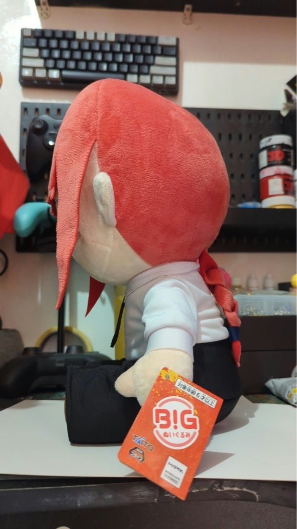 chainsaw man makima taito (Category: Plushies & Soft Toys) located in San Pedro. Submitted by mvriazy (Listing ID 1468595428, Image 3). Description: with papertag & etiketa.