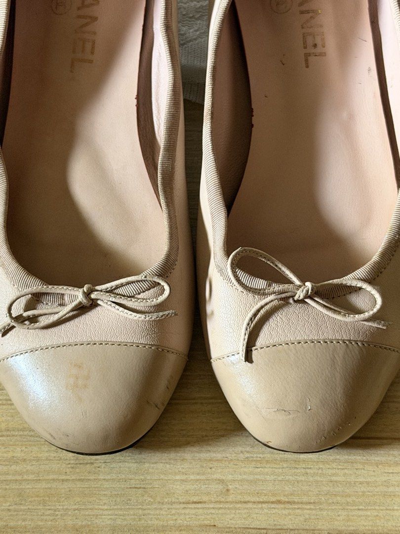 Chanel ballet flats (Category: Flats & Sandals) located in Manila. Submitted by lovesgisele. (Listing ID 1468572153, Image 2). Description: size 39.