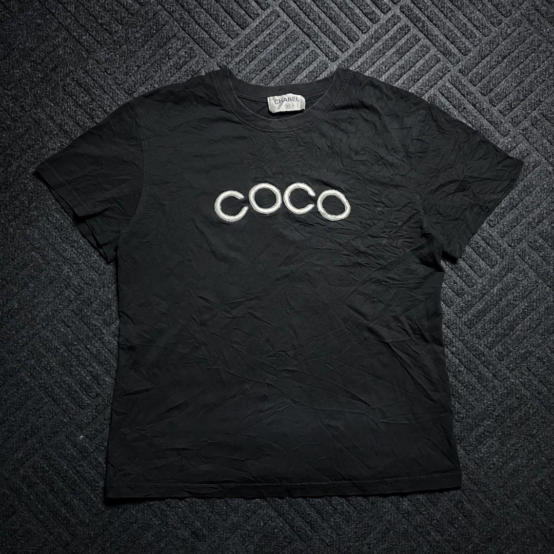 Chanel Coco (Category: Shirts) located in Davao. Submitted by archived.status (Listing ID 1468582422, Image 1). Description: COLOR MAY VARY DUE TO LIGHTING‼️ Condition: 9.5/10 Color rate: 9.5/10, or better Issue: N/A Size 36 Small Width 19 Length 25.