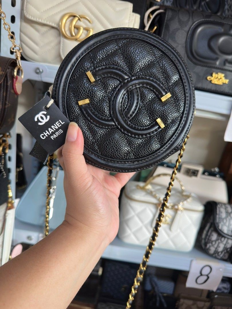 Chanel Micro Bag (Category: Cross-body Bags) located in Binmaley. Submitted by amayscollections2 (Listing ID 1468612447, Image 2). Description: Sale Origquality Chanel Caviar Micro Bag cute cute in person with box and dustbag for only ₱650+sf payment first ₱720+sf cash on delivery We Ship Nationwide🚚.