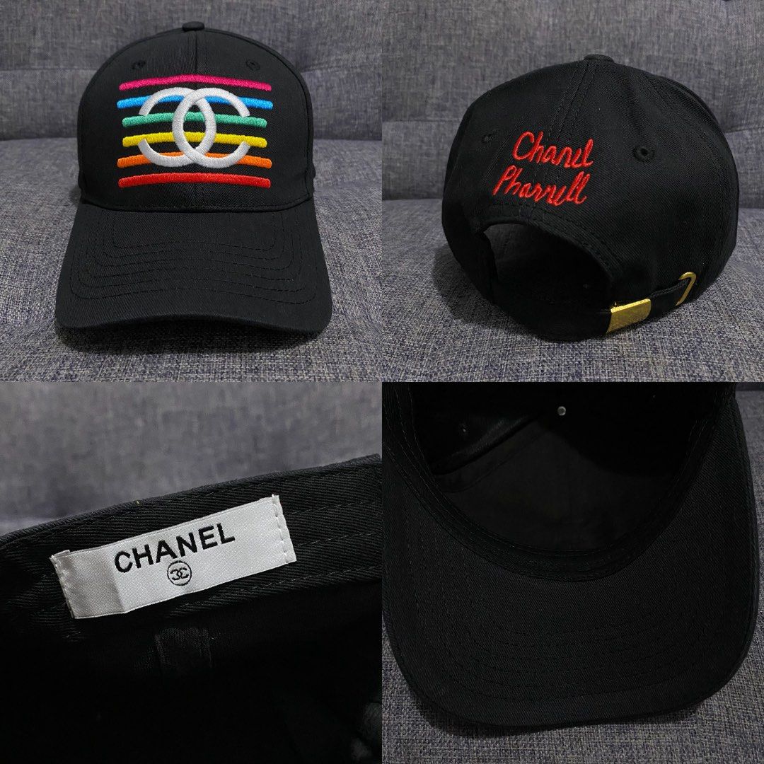 Chanel Pharrell Script Embroidery Baseball Cap (Category: Caps & Hats) located in Antipolo. Submitted by JPtrendshop (Listing ID 1468503169, Image 1). Description: .