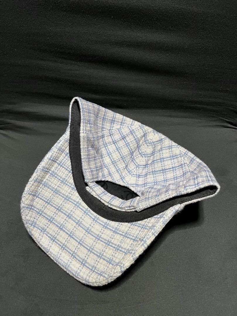 CHANEL PLAID SIDE LOGO (Category: Hats & Beanies) located in Quezon City. Submitted by headline. (Listing ID 1468681247, Image 3). Description: CHANEL PLAID EXCELLENT CONDITION FOR ONLY:1,850php +SHIPPING FEE.