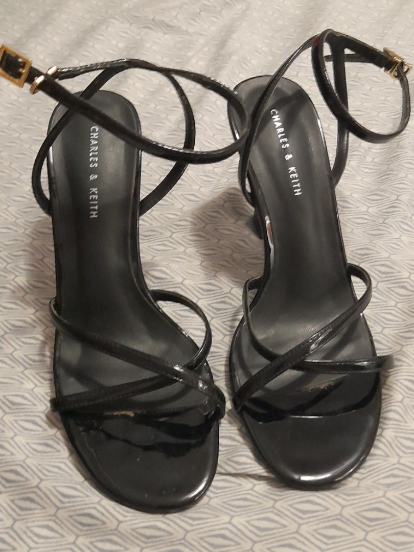Charles and keith Strappy heels (Category: Heels) located in Makati City. Submitted by llirehs (Listing ID 1468610844, Image 1). Description: heels 2.5 inches.