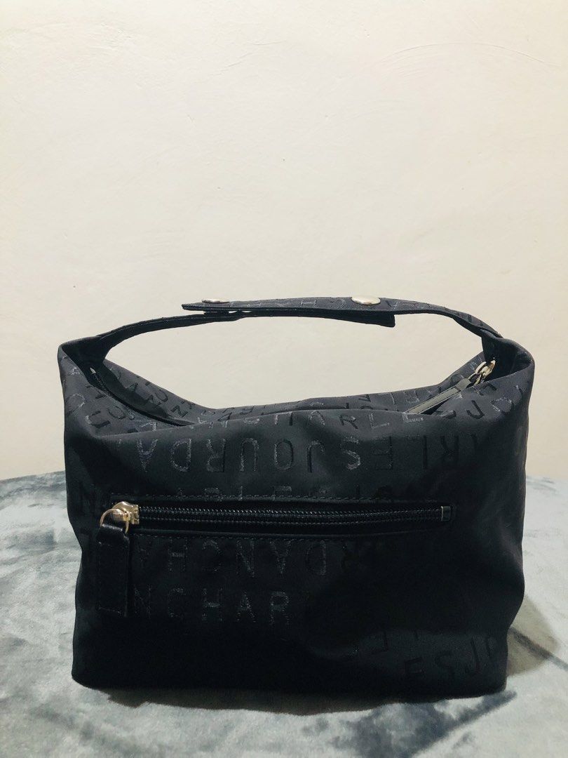 CHARLES JOURDAN PARIS HANDY POUCH IN MONOGRAM NYLON (Category: Purses & Pouches) located in Imus. Submitted by dhouseoftotes (Listing ID 1468556431, Image 3). Description: 📐 MEASUREMENTS‼️ H - 7.5 inches W - 12.5 inches D - 5 inches FROM JAPAN DISCLAIMER!! I am not affiliated, associated, authorised, endorsed by, or in any way officially connected with any of the brands, companies, or trademarks mentioned on this page/shop. All product names, lo