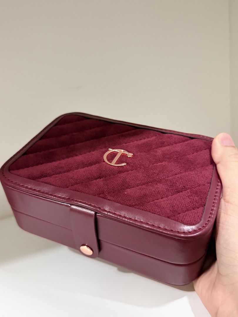 Charlotte Tilbury Jewelry Box (Category: Accessory Holder, Box & Organizers) located in Las Pinas. Submitted by mystic_tragicallychic (Listing ID 1468567503, Image 1). Description: Charlotte Tilbury Jewelry Box Brand new no box (Plastic only) w/ paper bag .
