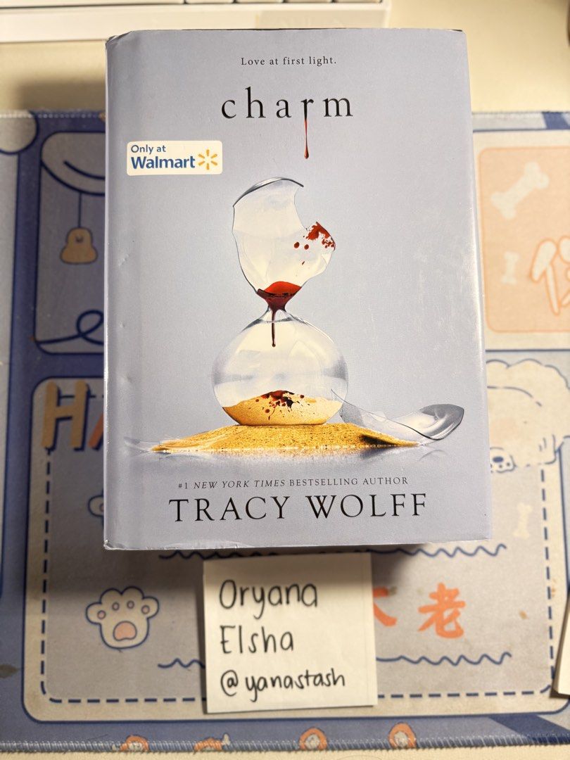 Charm by Tracy Wolff Hardcover Novel (Category: Storybooks) located in Manila. Submitted by yanastash (Listing ID 1464860826, Image 2). Description: - Title: Charm by Tracy Wolff - Edition: Walmart Exclusive Hardcover with light blue cover - Genre: Bestselling YA fantasy series - Condition: Clean pages and solid spine 💳 MOP: PAYMENT FIRST • GCash • BPI • GoTyme • MariBank 📦 SHIPPING / DELIVERY • Lalamove • GrabExpress • J&T • Other available co