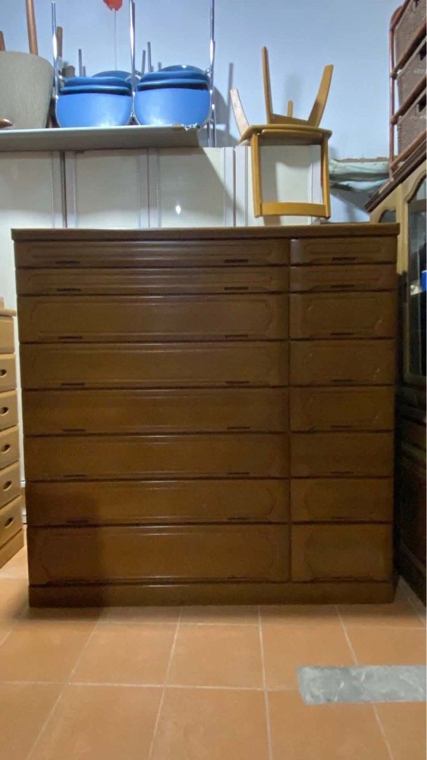 CHEST DRAWER (Category: Announcements) located in Manila. Submitted by nanzkie_2015 (Listing ID 1468608879, Image 1). Description: CHEST DRAWER ‼️ L57 W18 H57.5 inches *16 drawers 🏷️8,000.