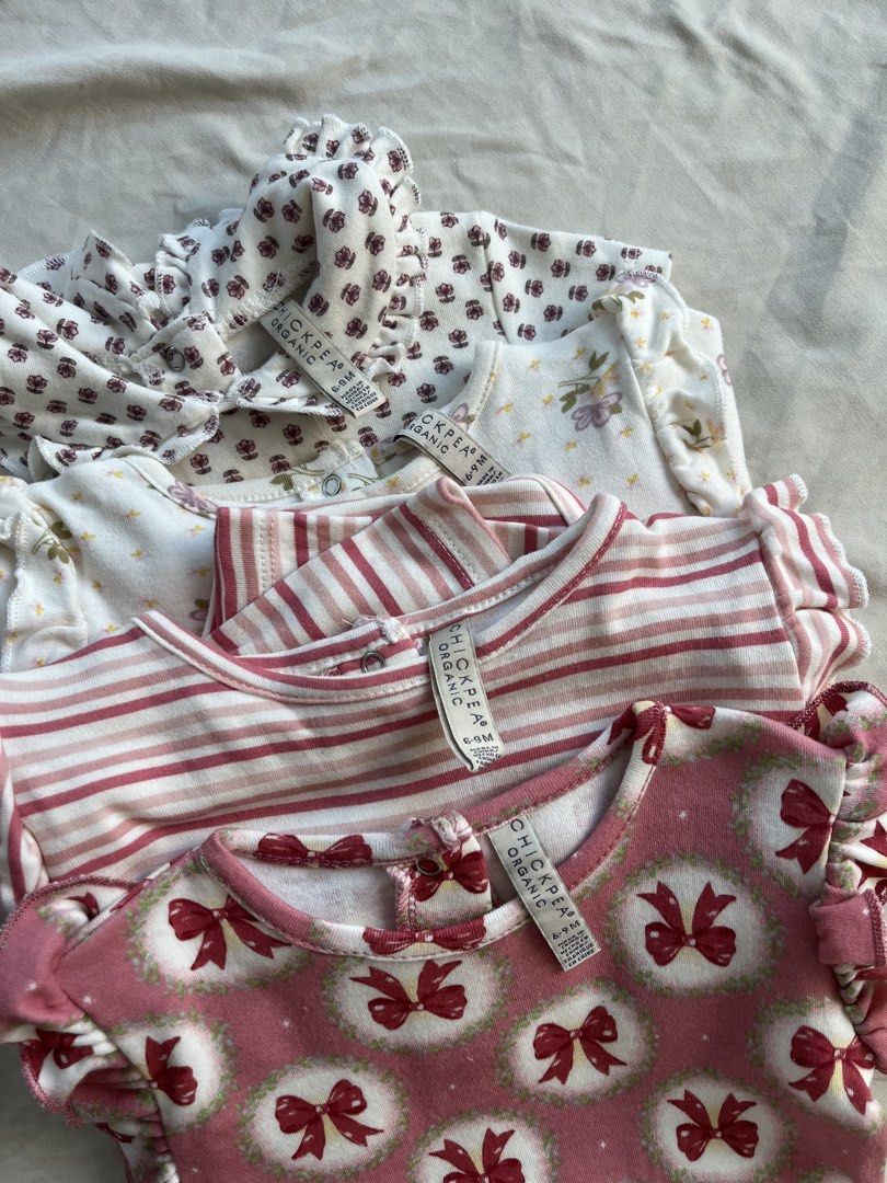 Chick Pea bundle set for 6-9M (Category: Babies & Kids Fashion) located in Quezon City. Submitted by samirosie0329 (Listing ID 1468627110, Image 1). Description: All used once only In excellent condition! .